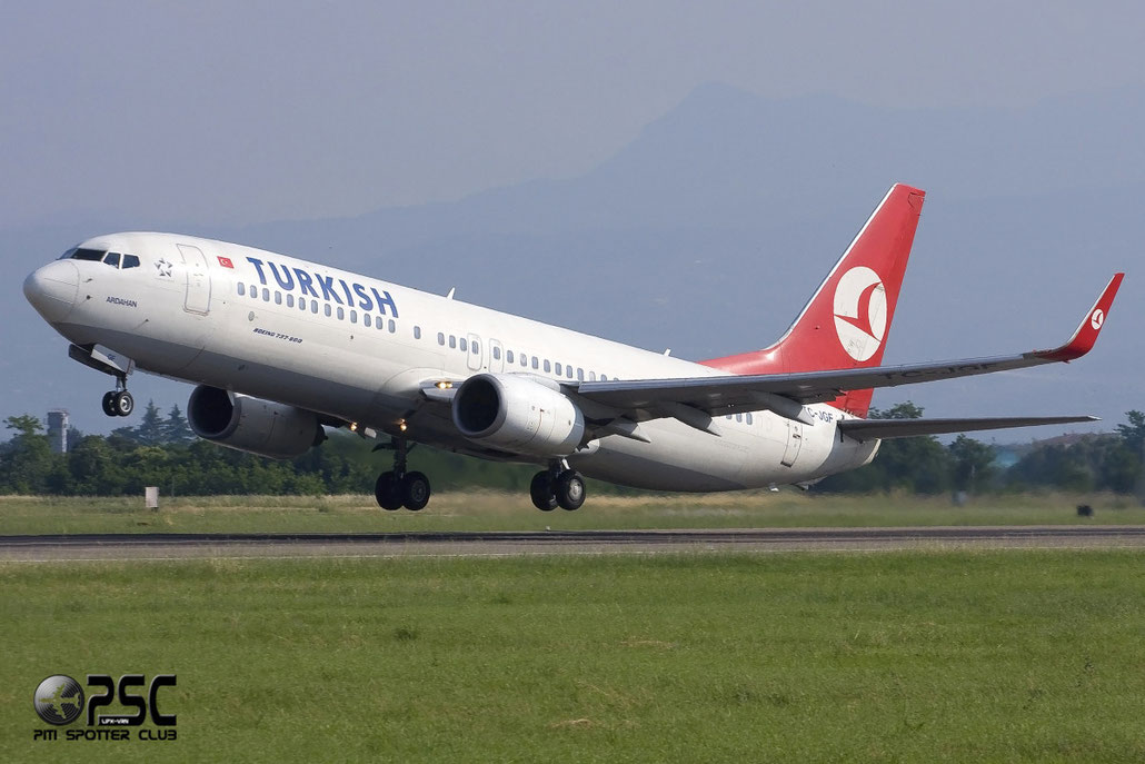 TC-JGF B737-8F2 29790/1088 THY Turkish Airlines - Türk Hava Yollari @ Aeroporto di Verona © Piti Spotter Club Verona