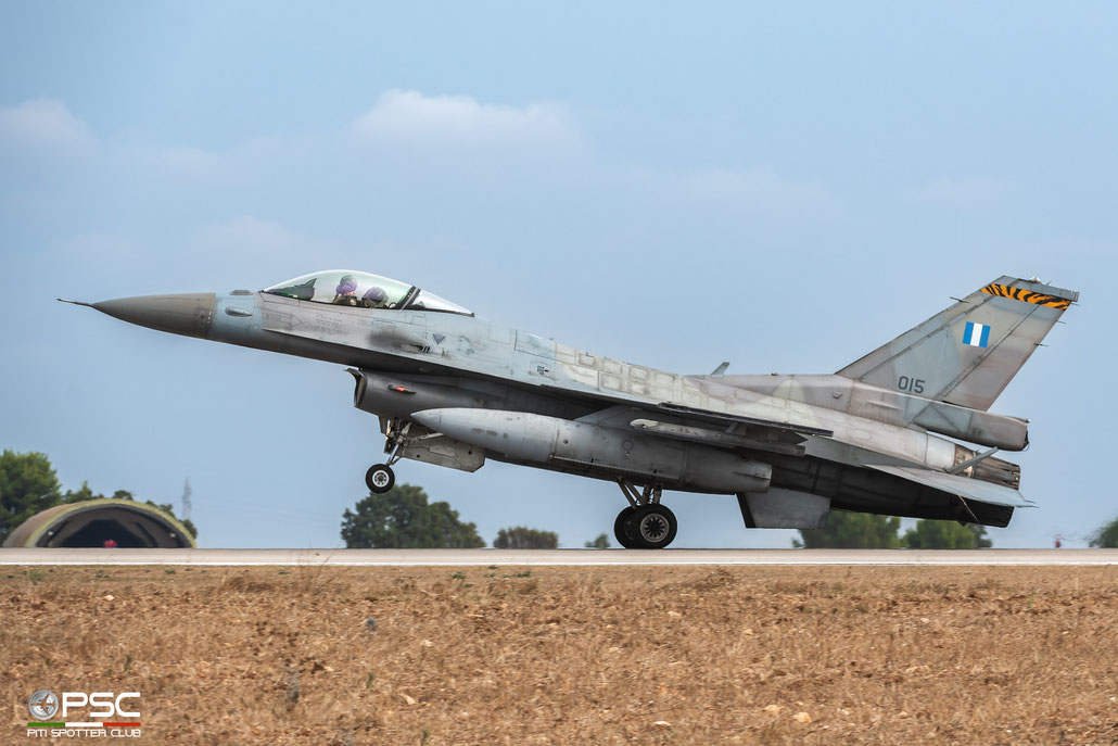 015  F-16C WJ-15 335 Mira @ Tiger Meet Gioia del Colle 10 2023 © Piti Spotter Club Verona