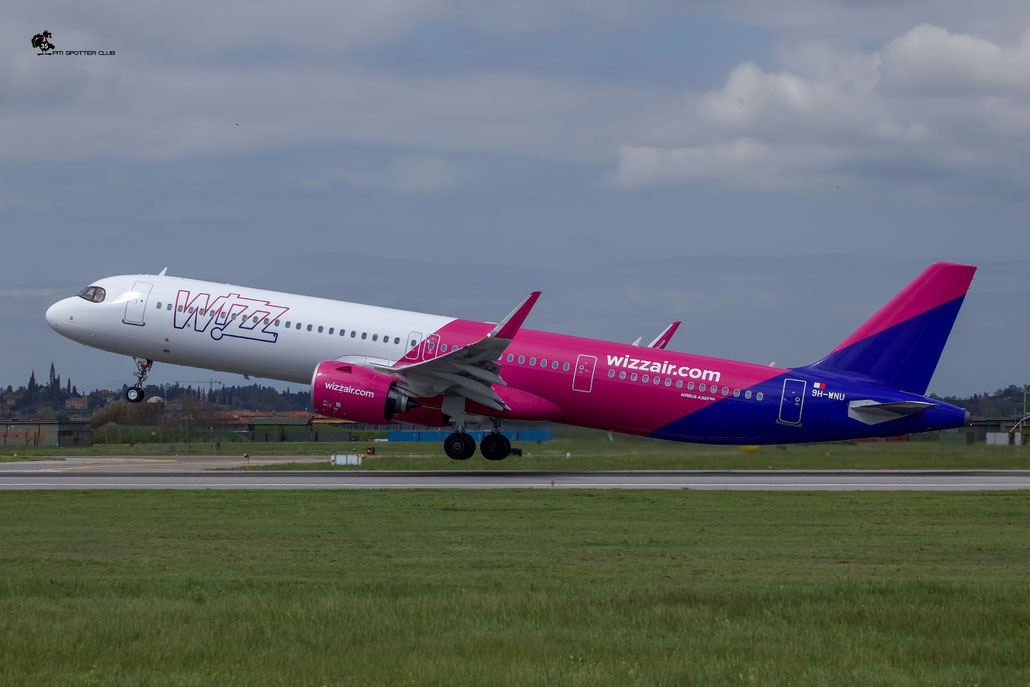 9H-WNU Airbus A321-271NX 12378  PW1133G  Wizz Air Malta 2025  @ Aeroporto di Verona 04 2025 © Piti Spotter Club Verona