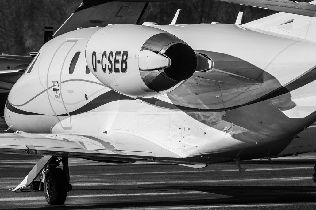 D-CSEB Ce560XLS+ 560-6093 Wurth Aviation @ Aeroporto di Bolzano © Piti Spotter Club Verona