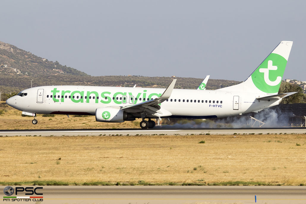 F-HTVC  B737-8K2  62150/5844  Transavia France  @ Athens 2019 © Piti Spotter Club Verona 