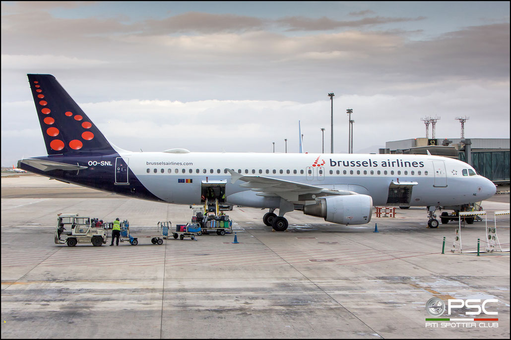 OO-SNL  A320-214  1961  Brussels Airlines @ Malaga 2018 © Piti Spotter Club Verona 