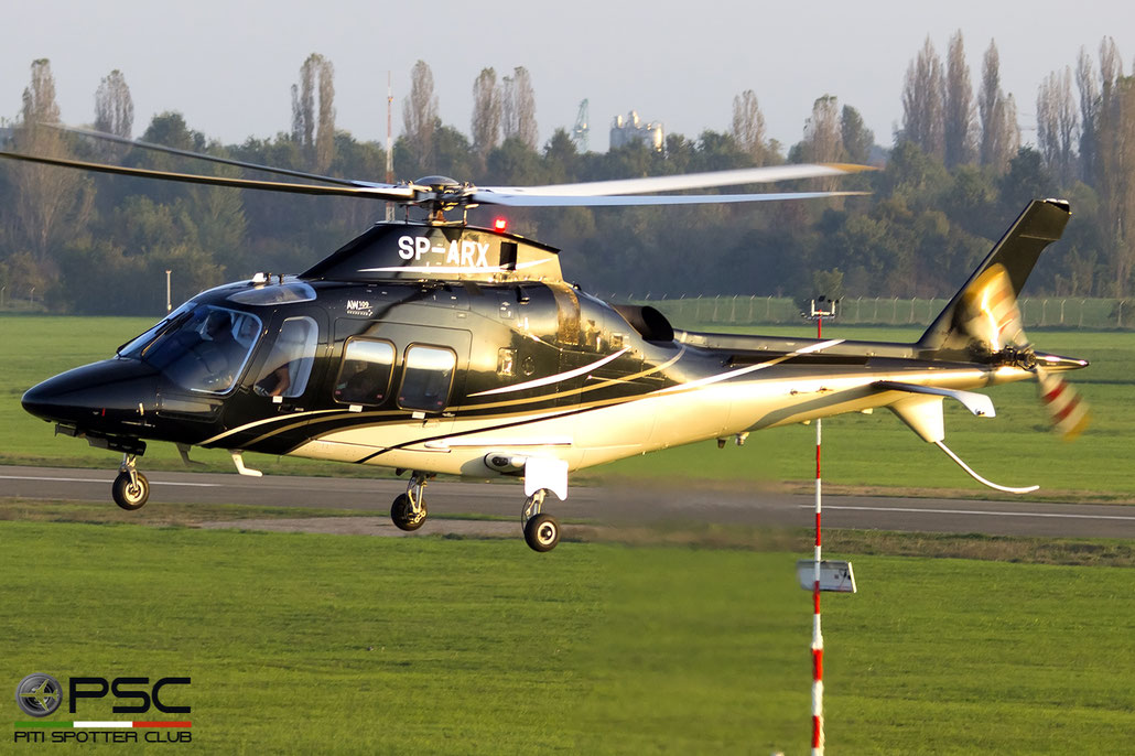 SP-ARX - Agusta A109 SP Grand New - Private @ Reggio Emilia 10 2019  © Piti Spotter Club Verona
