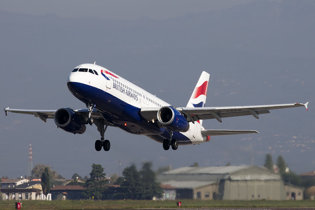 G-GATS A320-232 1672 British Airways @ Aeroporto di Verona © Piti Spotter Club Verona