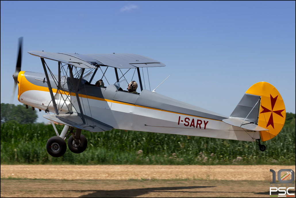 I-SARY Stampe & Vertongen SV.4C, Seriale : 00379 - @ Bagnolo (PD) ©  2022 Piti Spotter Club Verona