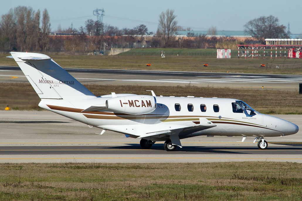 I-MCAM Ce525 (M2) 525-0874 Modena Capitale Spa @ Bologna Airport 14.02.2016 © Piti Spotter Club Verona