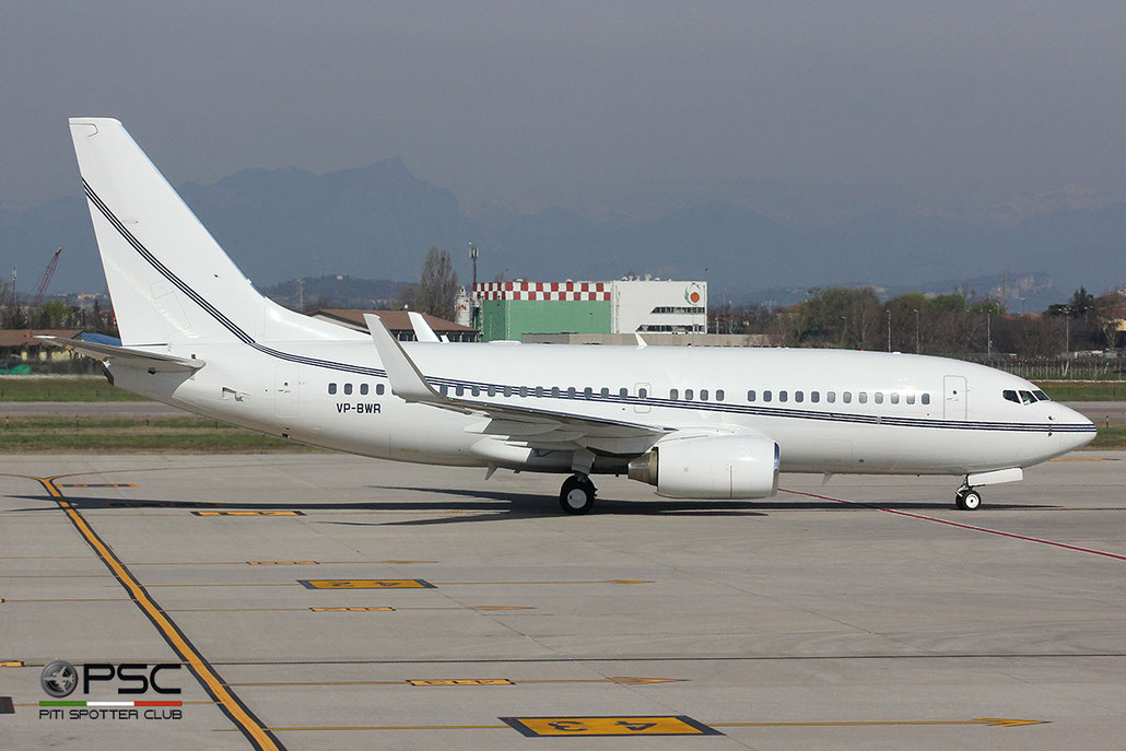 VP-BWR B737-79T 29317/265 Bel Air Ltd @ Aeroporto di Verona © Piti Spotter Club Verona
