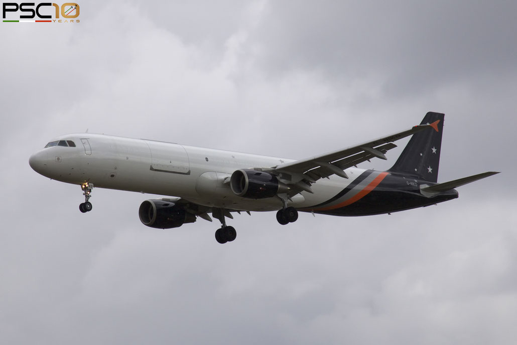 G-NIKO  A321-211P2F  1250  Titan Airways  @ London Heathrow ©  2022 Piti Spotter Club Verona