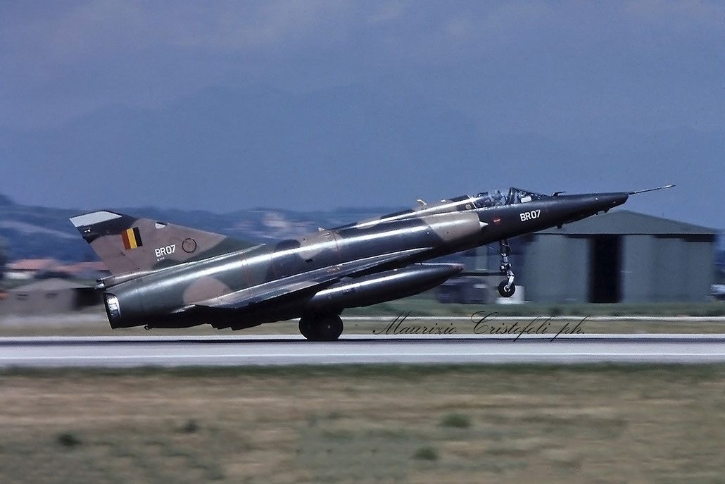 BR07   Mirage 5BR  307 @ Aeroporto di Verona © Piti Spotter Club Verona 