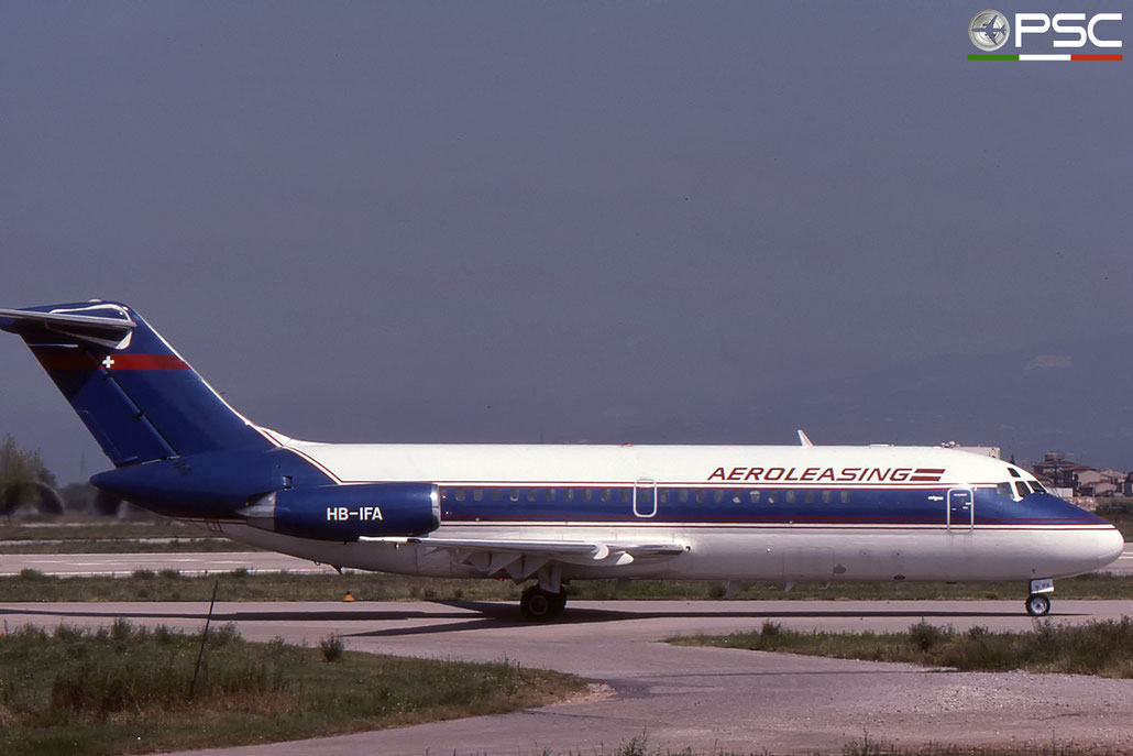 HB-IFA DC-9-15 45731/34 Aeroleasing © 2018 courtesy of Marco Ceschi - Piti Spotter Club Verona