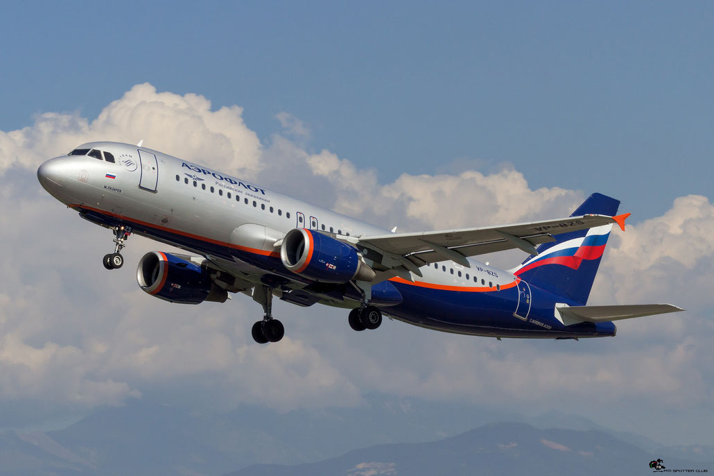 VP-BZS A320-214 3644 Aeroflot @ Aeroporto di Verona 15.09.2018  © Piti Spotter Club Verona