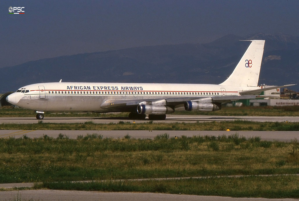 5Y-BFF B707-323B 20179/821 African Express Airways © 2017 courtesy of Marco Ceschi - Piti Spotter Club Verona