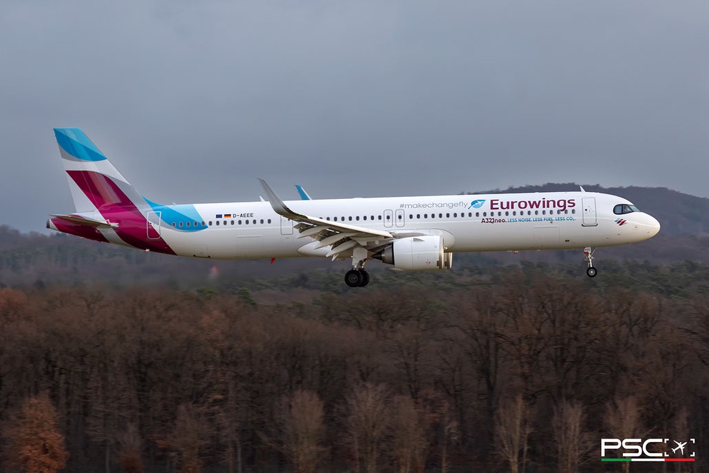 D-AEEE Airbus A321-251NX 11696  LEAP-1A32  Eurowings 2023  @ Cologne-Bonn CGN 01 2025 e © Piti Spotter Club Verona