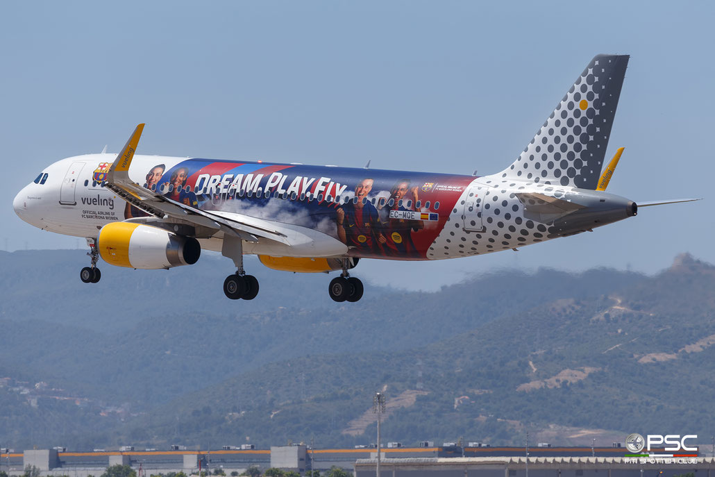EC-MQE Airbus A320-232 7585  V2527-A5  Vueling 2017 @ Barcellona BCN 05 2026 © Piti Spotter Club Verona