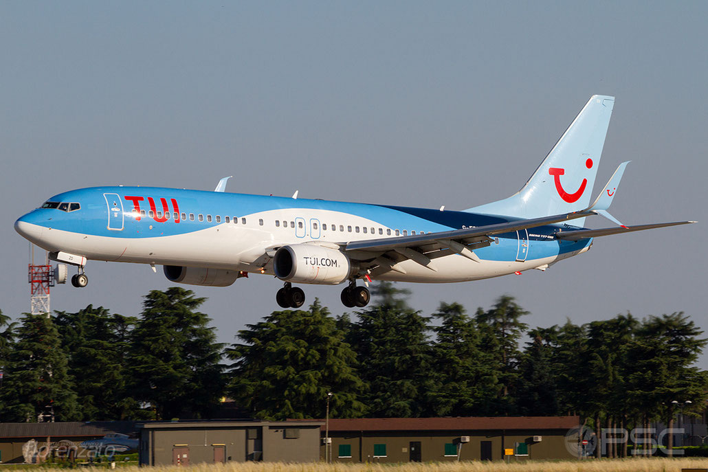 G-FDZD B737-8K5 35132/2276 TUI Airways @ Aeroporto di Verona 30.06.2018  © Piti Spotter Club Verona