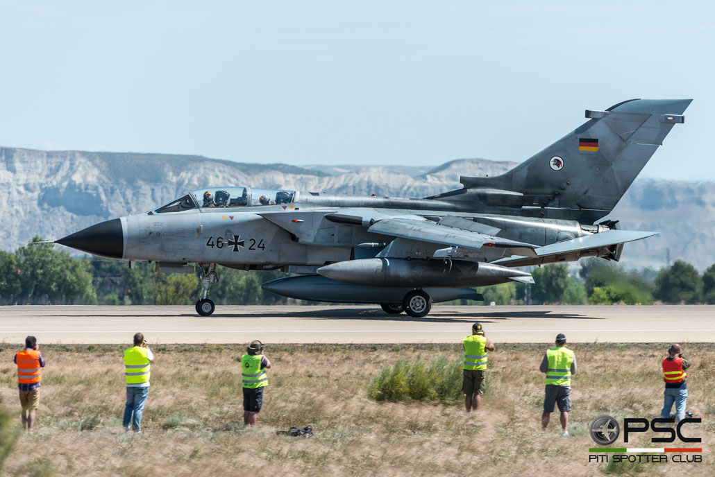 46+24   Tornado ECR  818/GS257/4324  TLG51 © Piti Spotter Club Verona 