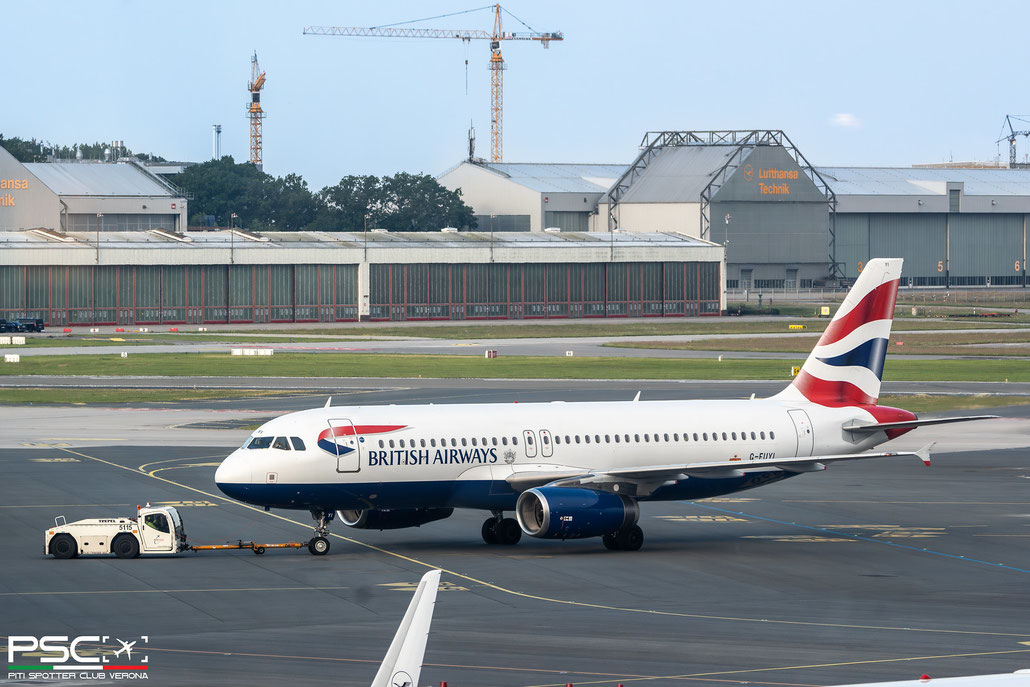 G-EUYI Airbus A320-232 4306  V2527-A5  British Airways 2010 @ Hamburg 06 2024 © Piti Spotter Club Verona
