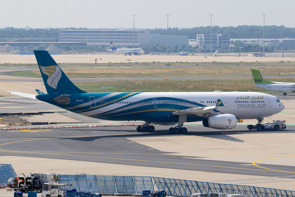 A4O-DD A330-343E 1063 Oman Air @ Frankfurt Airport 25.07.2014 © Piti Spotter Club Verona