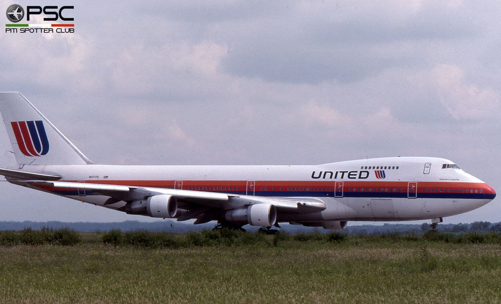 N4717U B747-122 19878/101 United Airlines © 2018 courtesy of Marco Ceschi - Piti Spotter Club Verona