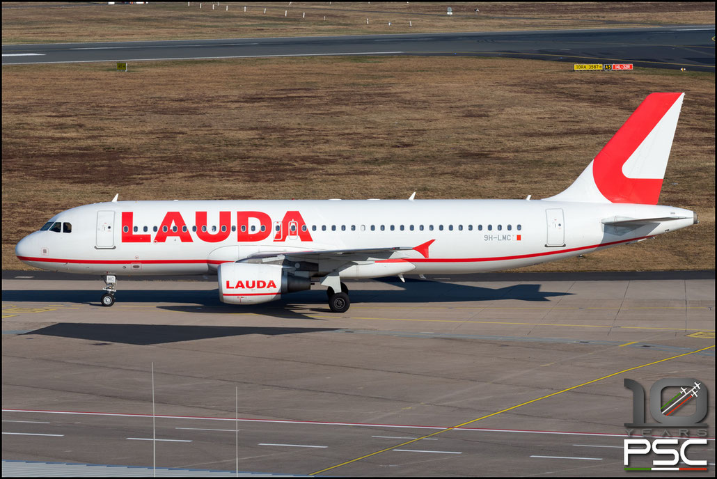 9H-LMC  A320-214  3063  Lauda Europe  @ Colonia - Koeln Airport © 02 2022 Piti Spotter Club Verona