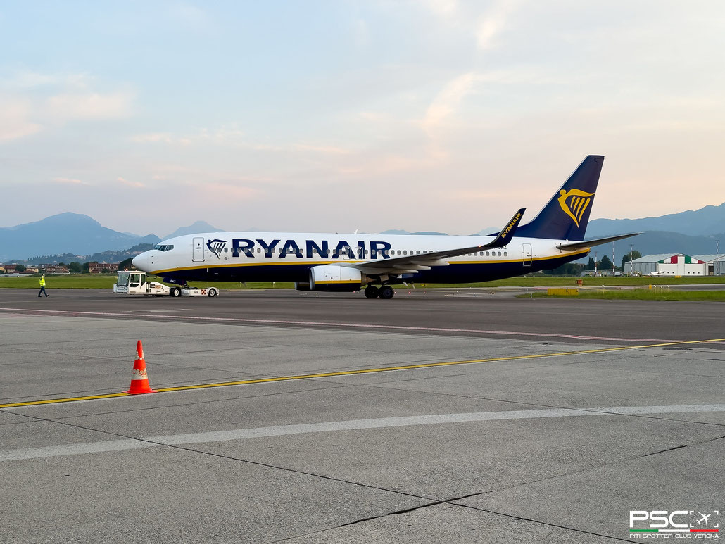 9H-QAZ Boeing 737-8AS 44700 5402 cfm56-7B26E  Malta Air 2015  @ Bergamo 06 2024  © Piti Spotter Club Verona