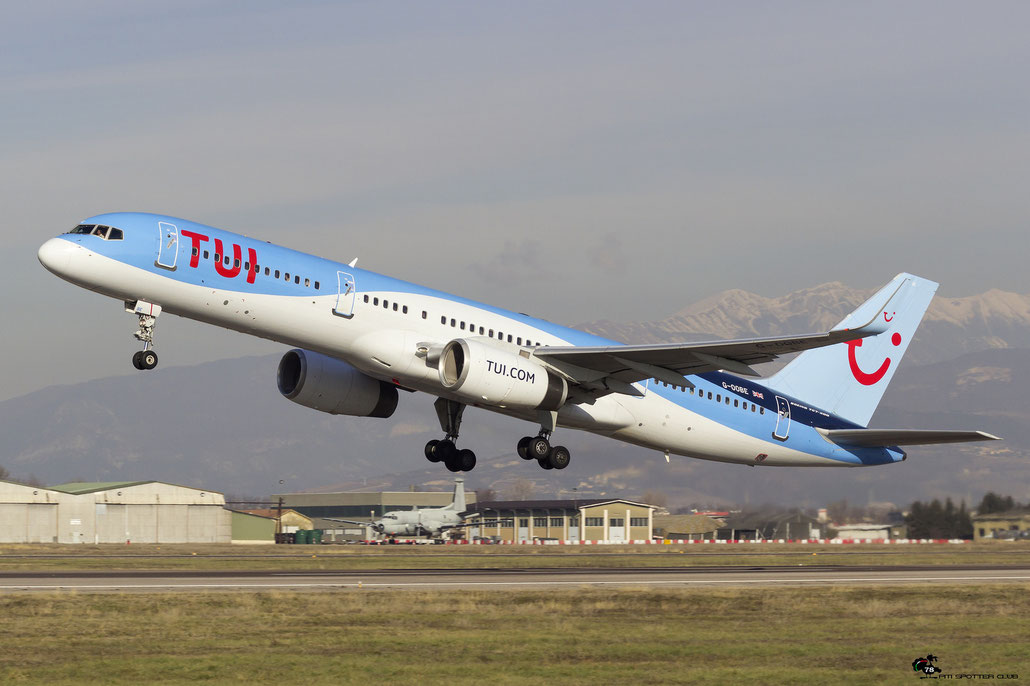 G-OOBE B757-28A 33100/1029 TUI Airways @ Aeroporto di Verona 20.01.2018  © Piti Spotter Club Verona