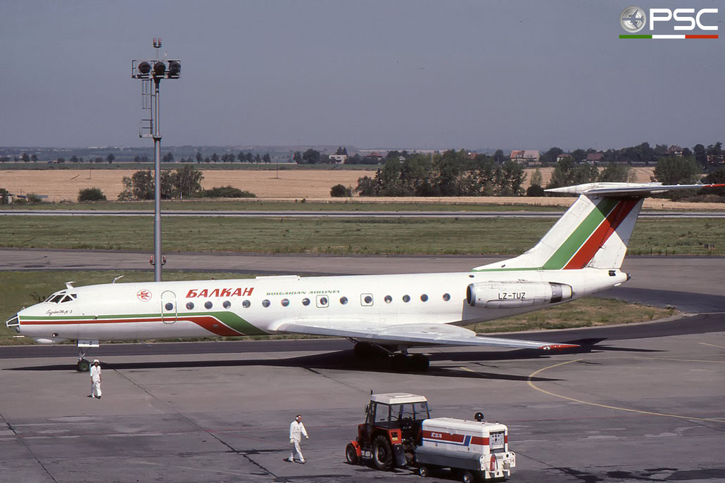 LZ-TUS - 1351503 Tu-134A-3 LZ-TUZ Balkan © 2018 courtesy of Marco Ceschi - Piti Spotter Club Verona