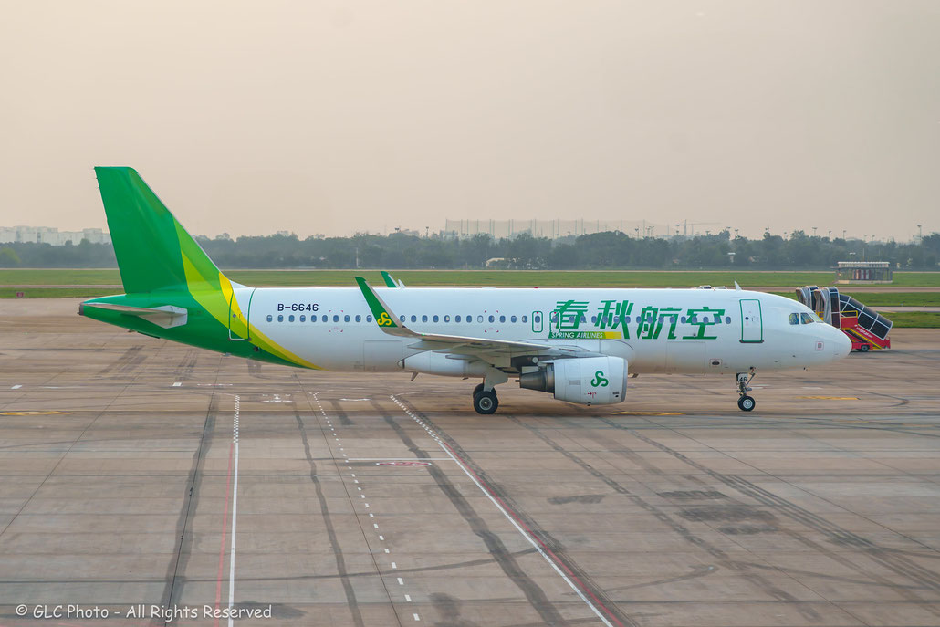 B-6646 Airbus A320-214 sl 4093  CFM56-5B4/P  Spring Airlines 2010 @ Hanoi  07 2025 © Piti Spotter Club Verona