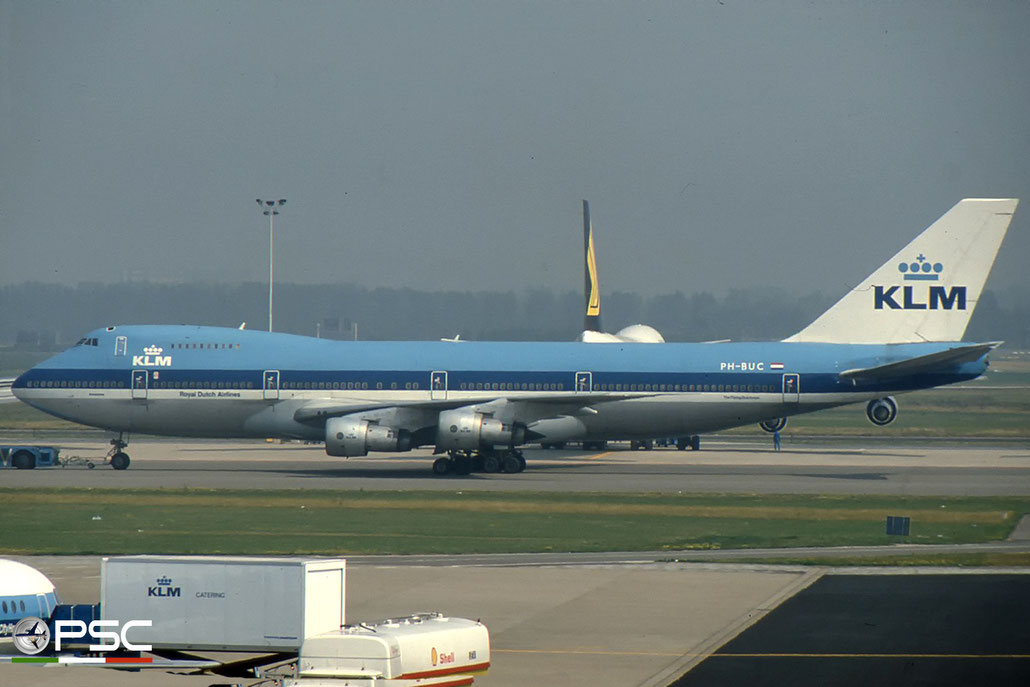 PH-BUC B747-206B 19924/138 KLM Royal Dutch Airlines © 2017 courtesy of Marco Ceschi - Piti Spotter Club Verona