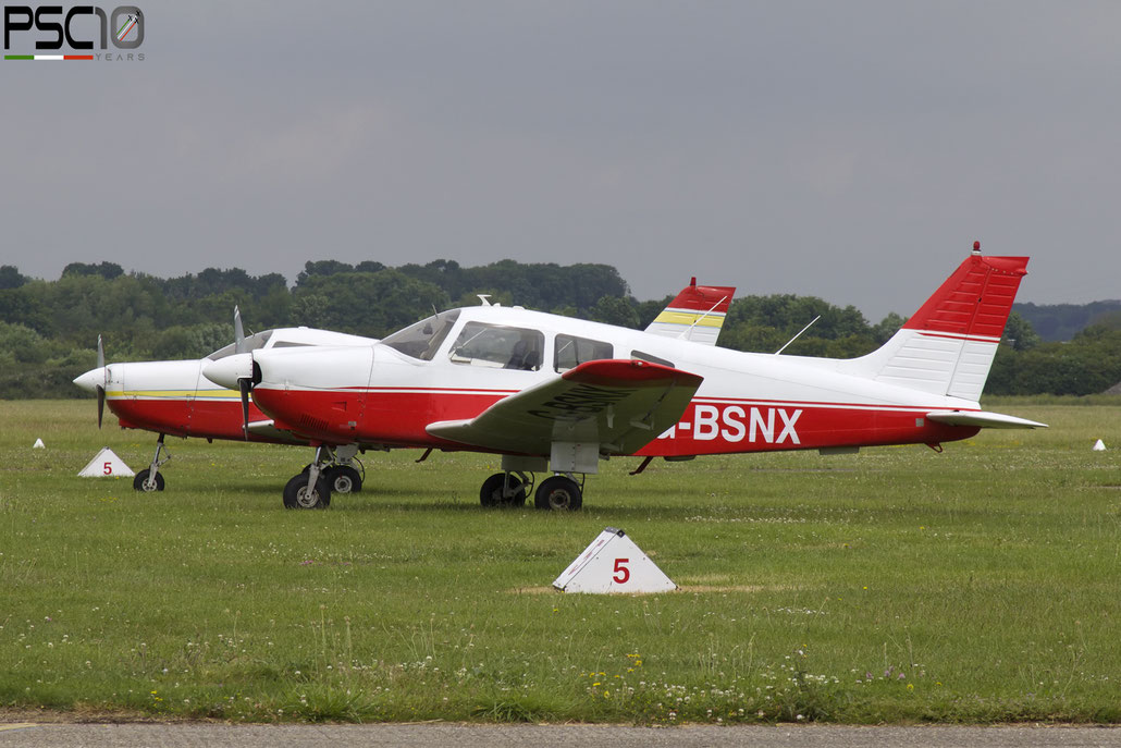 G-BSNX  Piper PA-28-181 Archer II  @ Brighton City Airport ©  2022 Piti Spotter Club Verona