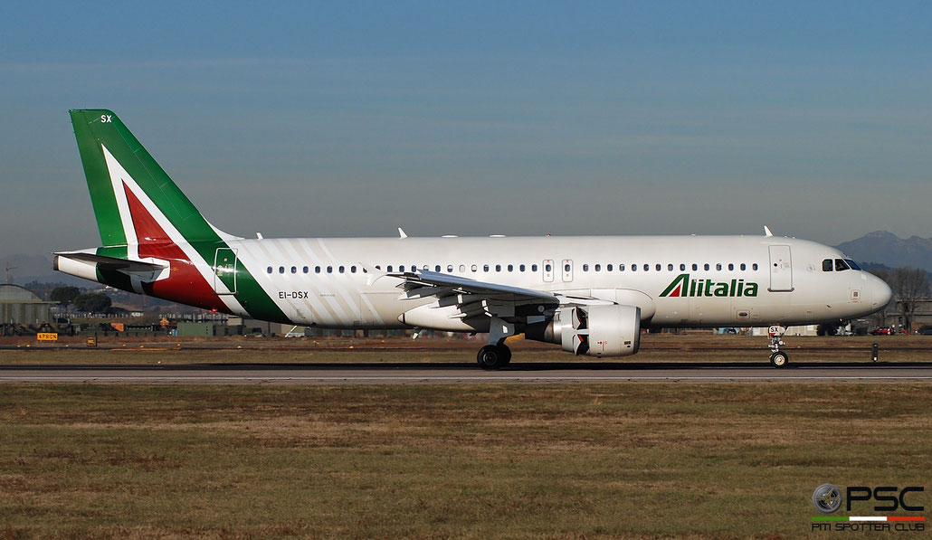 EI-DSX A320-216 3643 Alitalia @ Aeroporto di Verona 01.2019  © Piti Spotter Club Verona