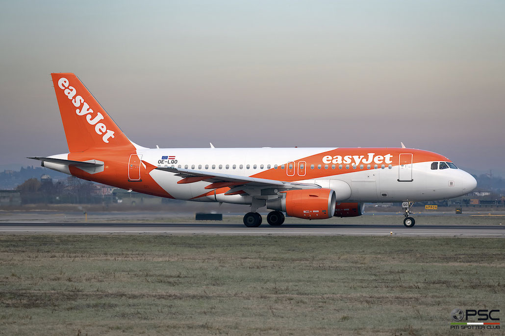 OE-LQO A319-111 3754 easyJet Europe @ Aeroporto di Verona 05.01.2019  © Piti Spotter Club Verona