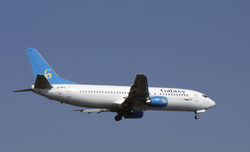 SX-BFA  B737-4Q8  26300/2604  Galaxy Airways  @ Aeroporto di Verona © Piti Spotter Club Verona