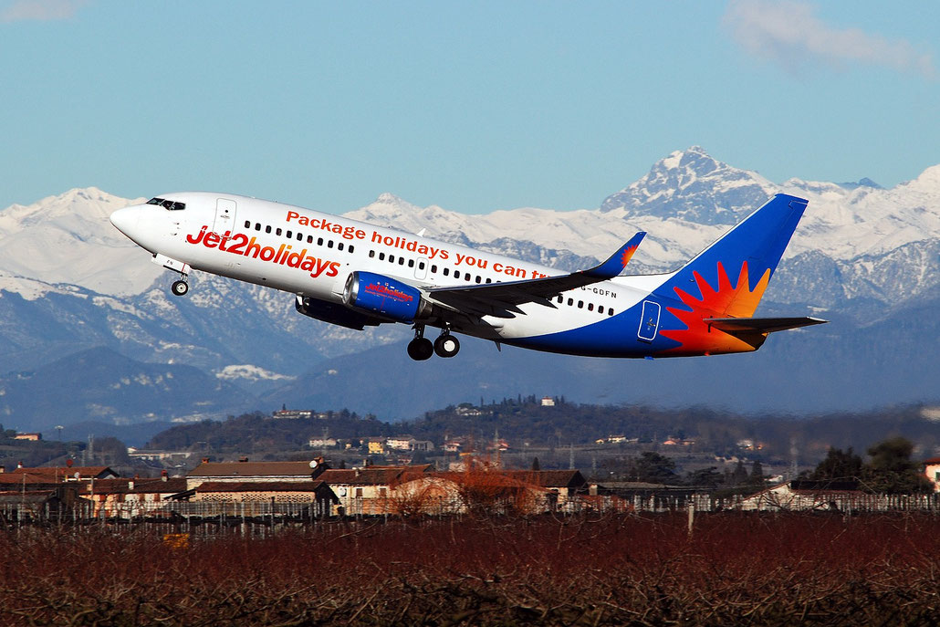 G-GDFN B737-33V 29332/3072 Jet2 @ Aeroporto di Verona - 14.01.2017  © Piti Spotter Club Verona