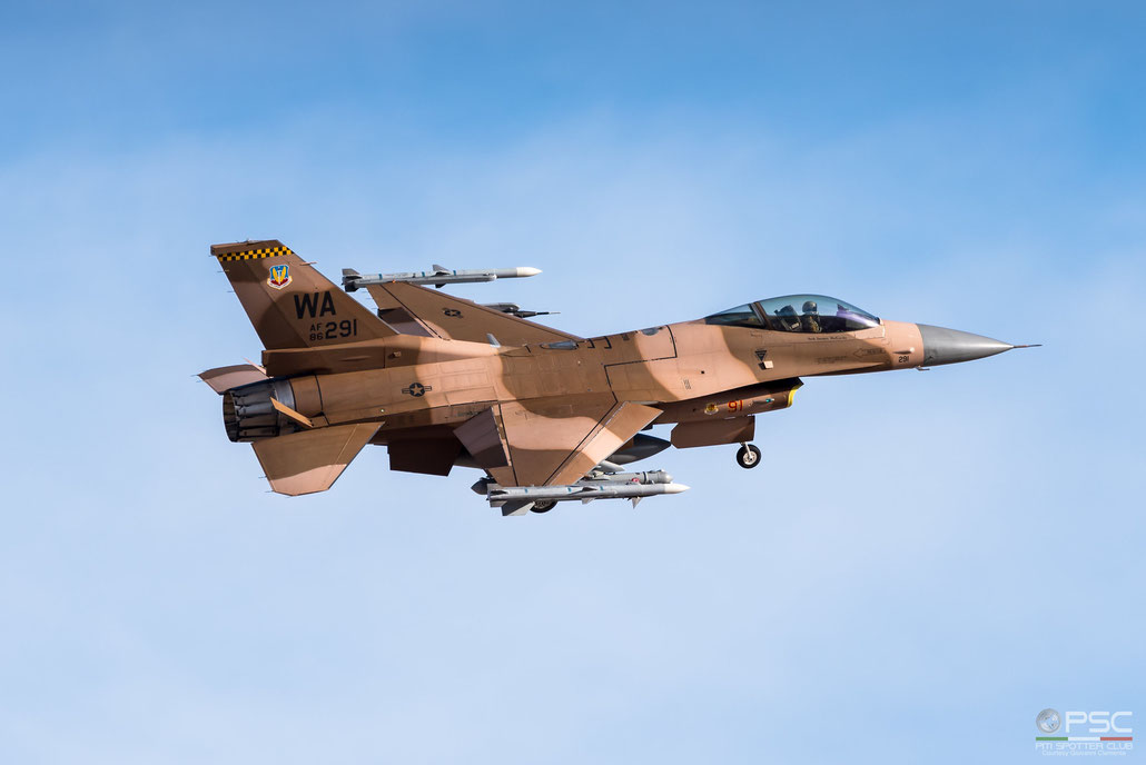 86-0291  WA 91  F-16C-32-CF  5C-397  64th AGRS © Piti Spotter Club Verona 