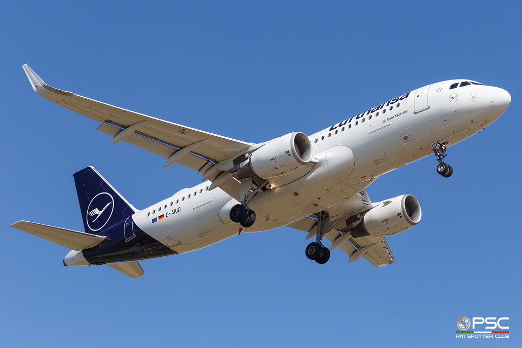 D-AIUD Airbus A320-214 SL 6033  cfm56-5B4/3  Lufthansa 2014 @ Barcellona BCN 05 2026 © Piti Spotter Club Verona