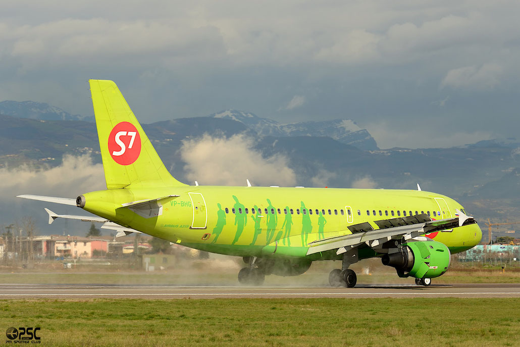 VP-BHG A319-114 1870 S7 Airlines