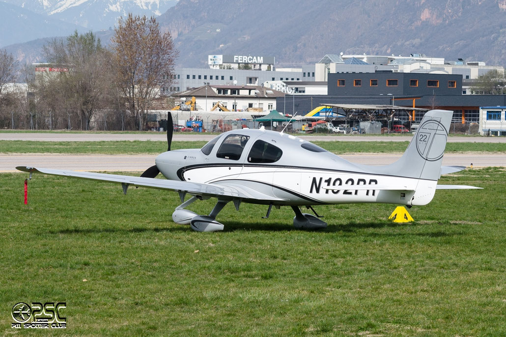 N192PR Cirrus Design Corp SR-22T SR22 0478 Aircraft Guaranty Corp Trustee, TX @ Aeroporto di Bolzano © Piti Spotter Club Verona