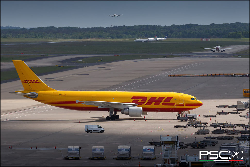 D-AEAI Airbus A300B4-622R 637  PW4158  European Air Transport - EAT>DHL Express 1992 @ Cologne CGN 05 2025 © Piti Spotter Club Verona