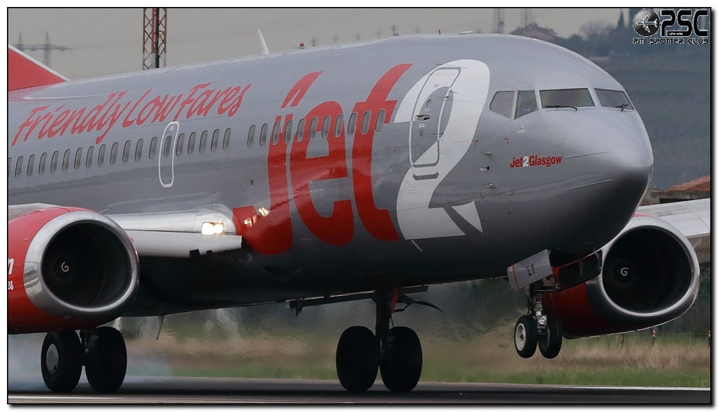 G-CELY B737-377QC 23662/1316 Jet2 @ Aeroporto di Verona © Piti Spotter Club Verona