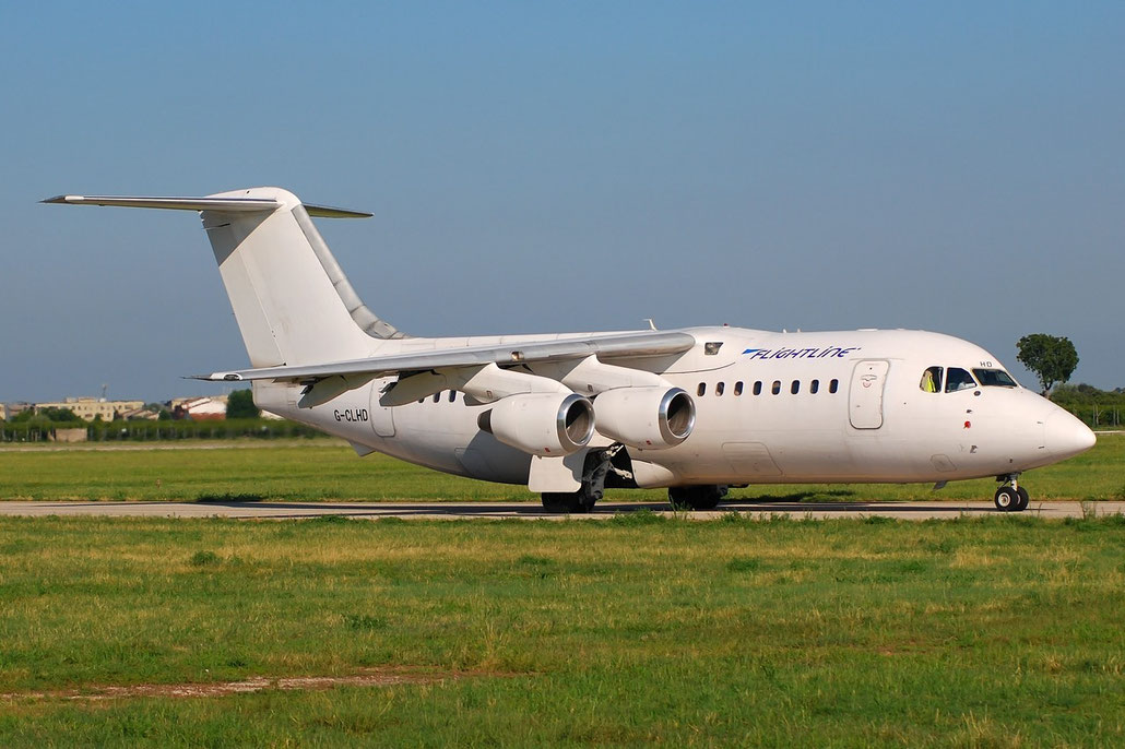 G-CLHD BAe146-200 E2023 Flightline (UK)