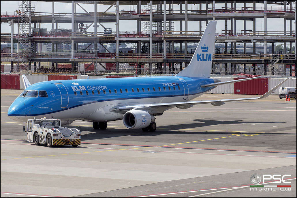 PH-EXH  ERJ175STD  17000564  KLM Cityhopper @ Amsterdam 2019 © Piti Spotter Club Verona 