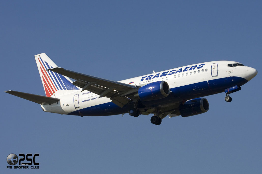 Boeing 737 - MSN 25037 - VP-BPA @ Aeroporto di Verona © Piti Spotter Club Verona