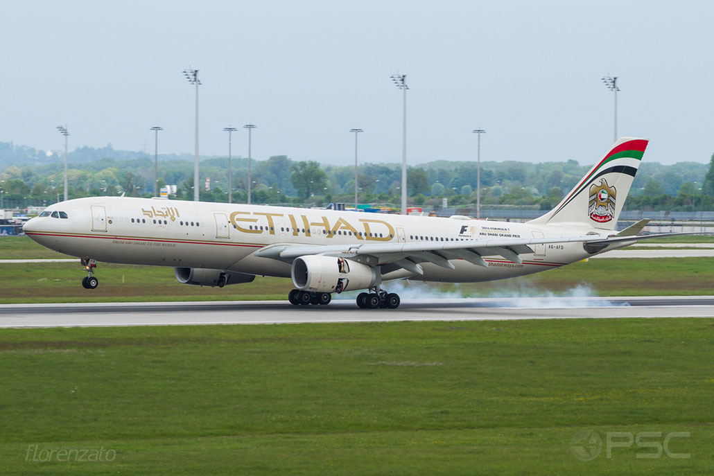A6-AFD A330-343E 1205 Etihad Airways @ Munich Airport 15.05.2016 © Piti Spotter Club Verona