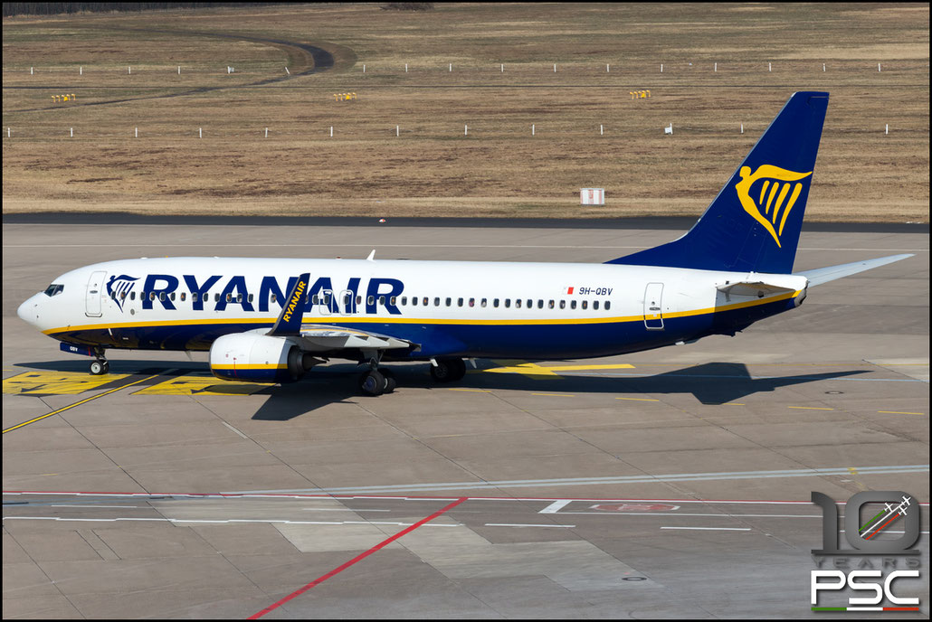 9H-QBV  B737-8AS  44722/5761  Malta Air  @ Colonia - Koeln Airport © 02 2022 Piti Spotter Club Verona