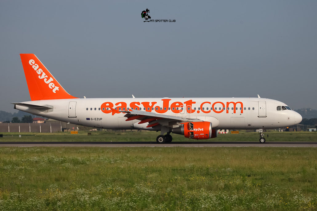 G-EZUP A320-214 5056 EasyJet Airline @ Aeroporto di Verona - 20/08/2016 © Piti Spotter Club Verona