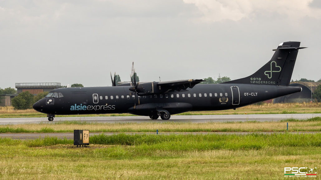 OY-CLY ATR 72-212A (500) 799  PW127  Air Alsie A/S>Alsie Express (NAC) 2008 @ Aeroporto di Verona 07 2025 © Piti Spotter Club Verona