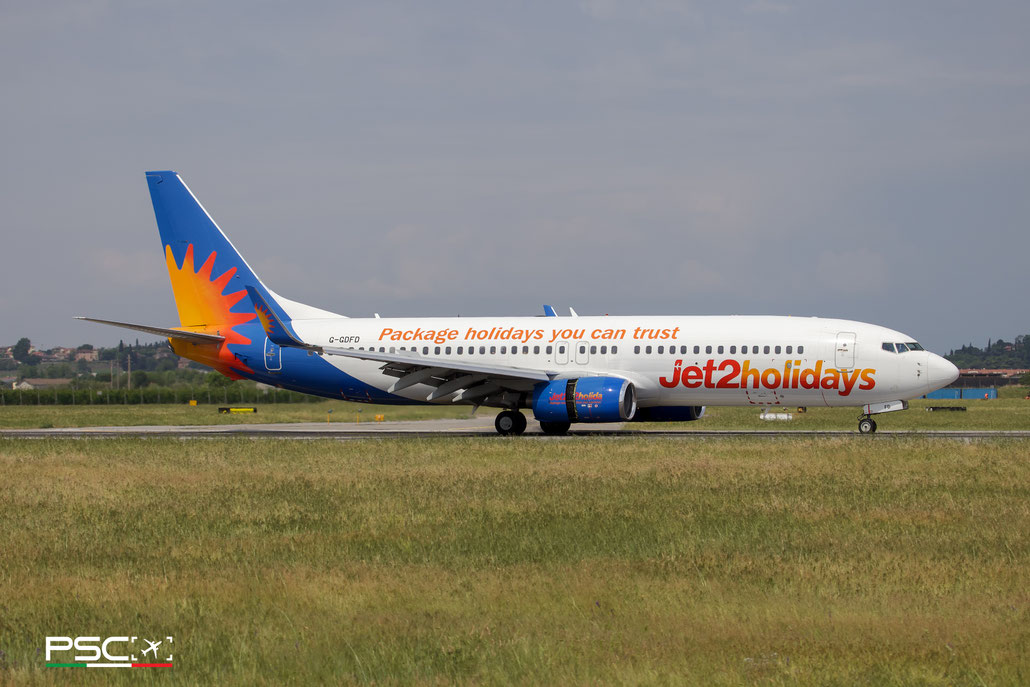 G-GDFD Boeing 737-8K5 27982 8 cfm56-7B26  Jet2 1997  @ Verona Villafranca 04 2026 © Piti Spotter Club Verona