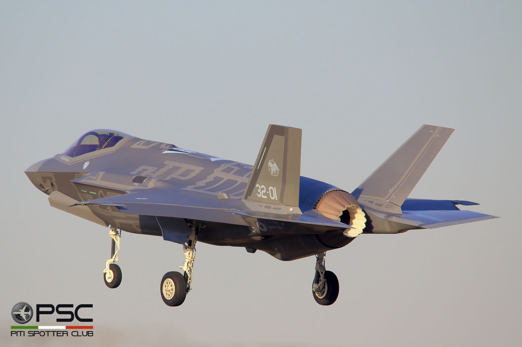 AL-1: F-35A MM7332, 32-01 F35A AL1 by Gianluca Conversi, su Flickr Credit Angelo Donato Tornotti per PSC