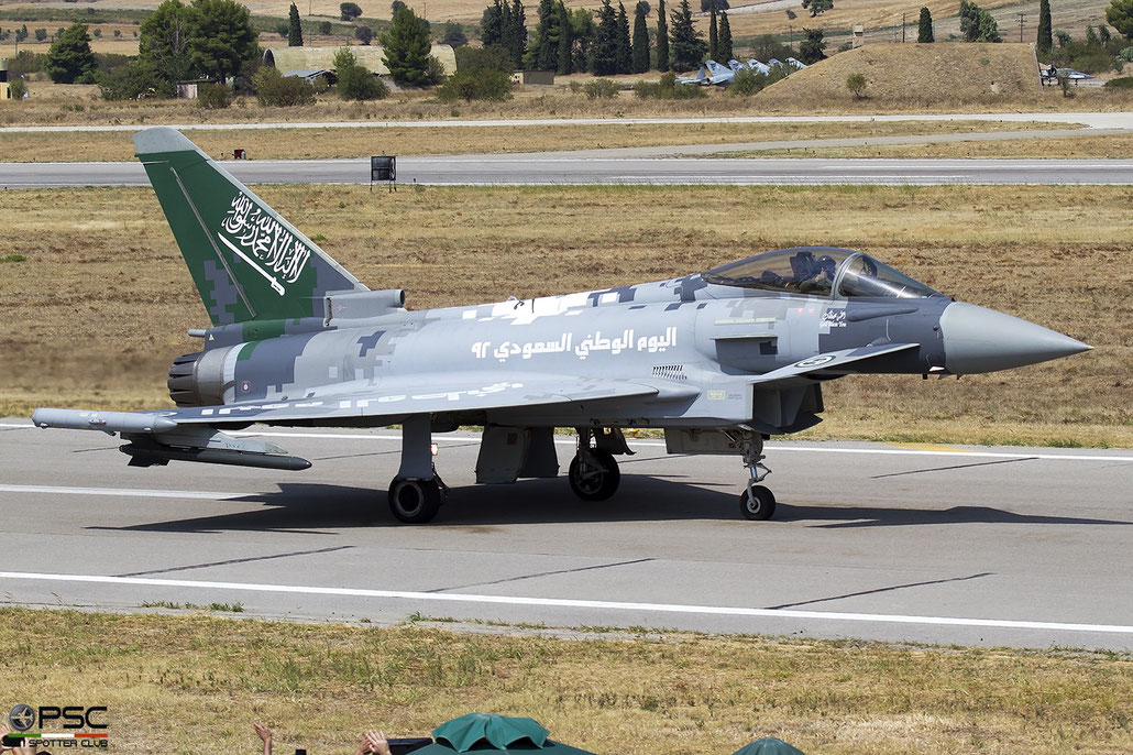 311  Typhoon F2 277/CS013 3sq @ Tanagra (GRE) 09 2023 © Piti Spotter Club Verona